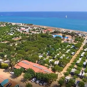 Albatross Mobile Homes On El Pla De Mar Camping